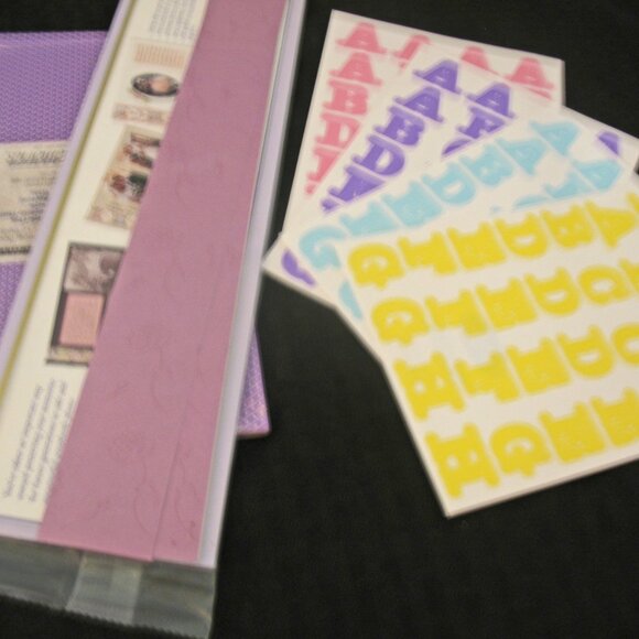 Lot of Stickers, Abc stickers, Gr Lengths-Flower Bud, Printworks, Pretty Paper - Picture 7 of 7